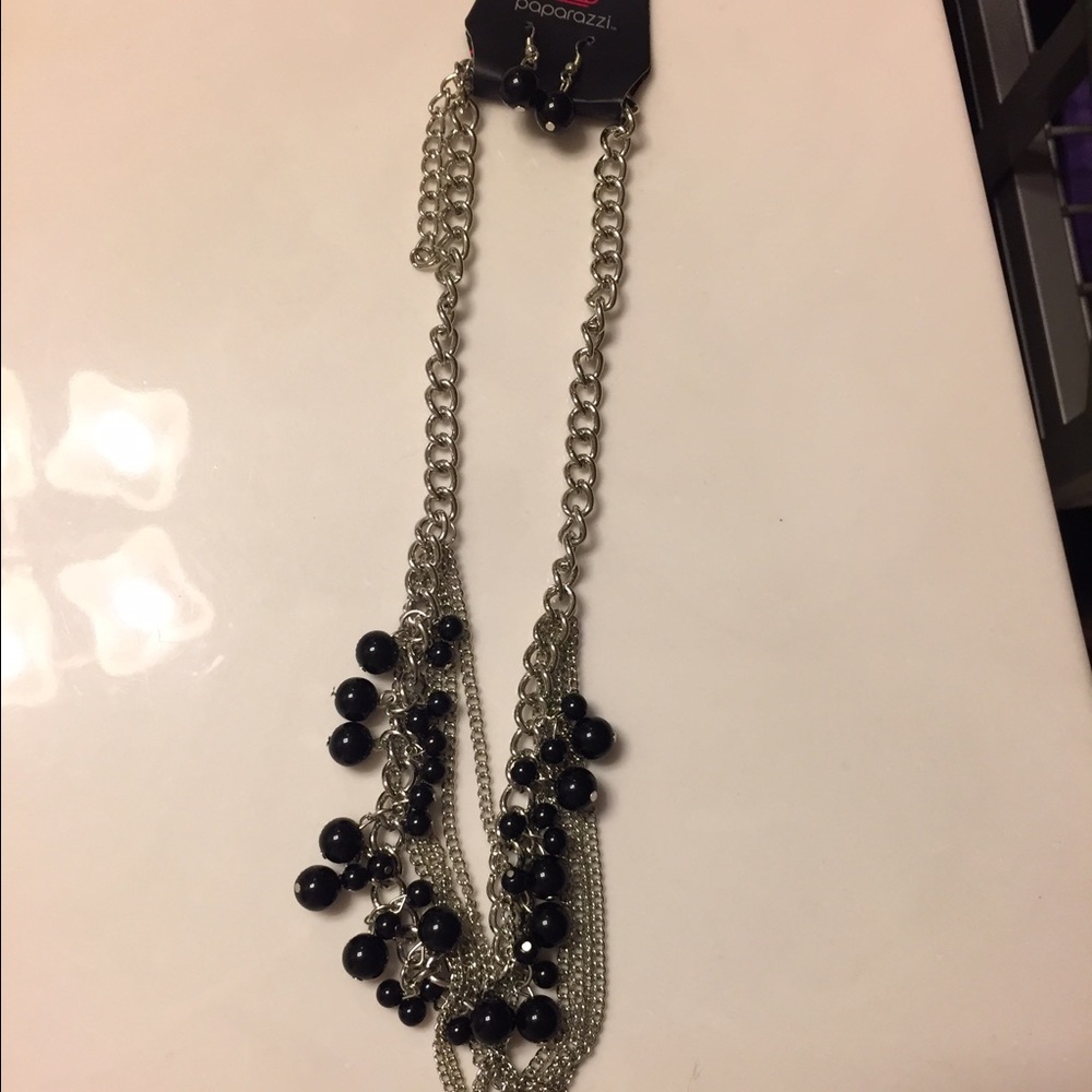 Matching earring & necklace