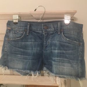 Citizens of Humanity Jean shorts Sz 25