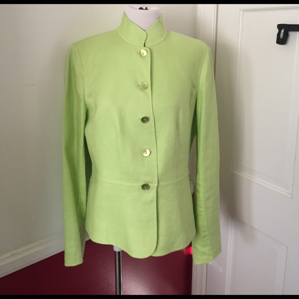 Lime green blazer