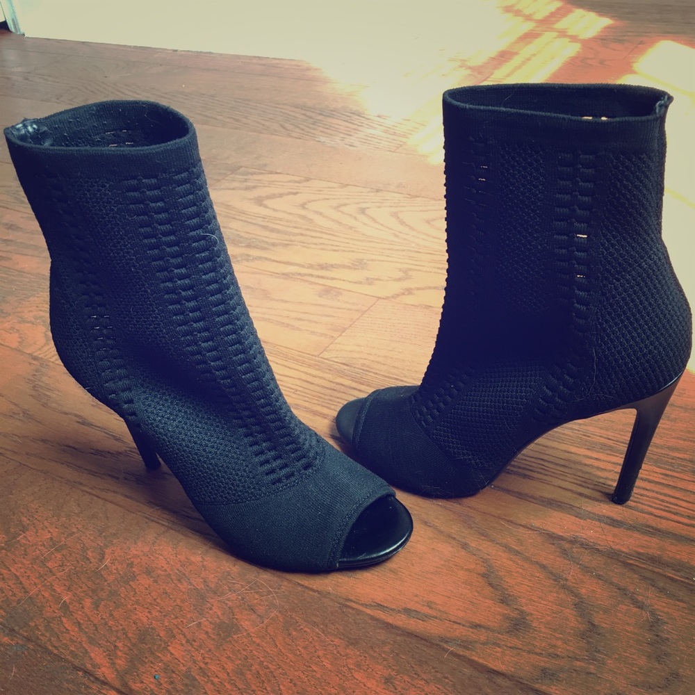 Steve Madden Candid Knit Peep Toe Bootie