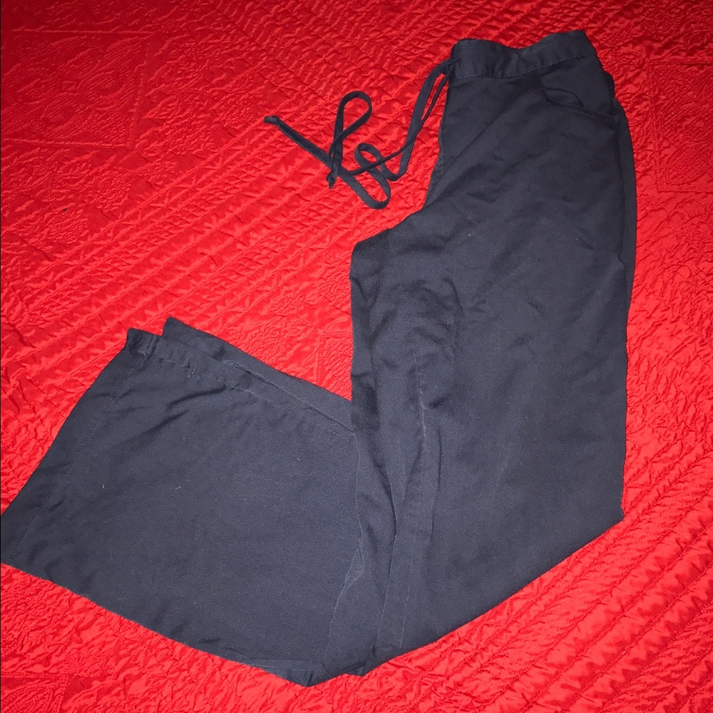 XS Petite navy blue greys anatomy Scrub