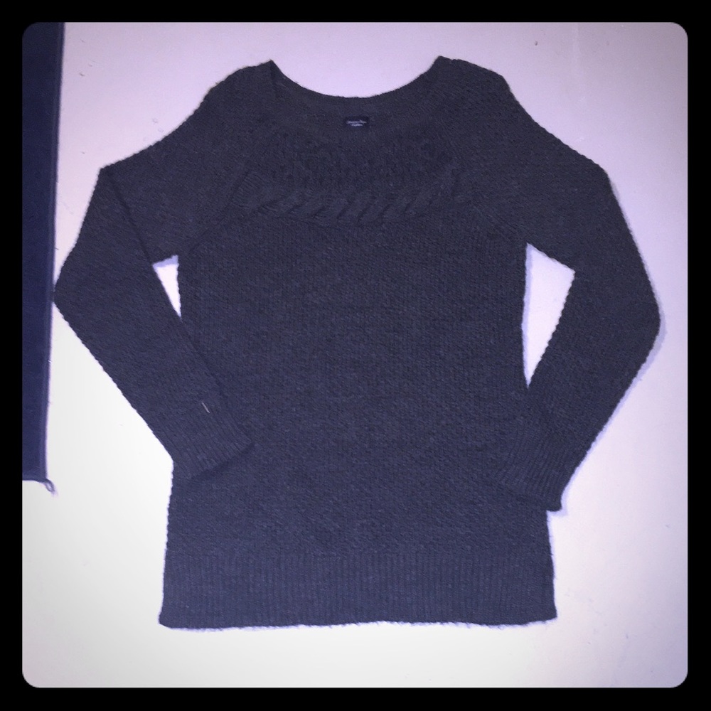 Dark Gray AMERICAN EAGLE Oversized Sweater!