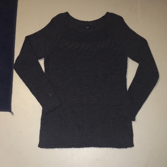 Dark Gray AMERICAN EAGLE Oversized Sweater! - Picture 4 of 4