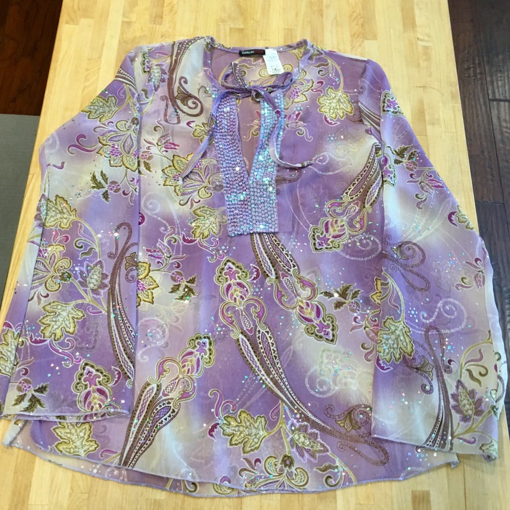 Paisley Georgina Studio Sheer Top