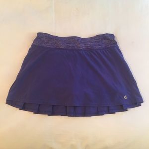 LULULEMON PURPLE SKIRT