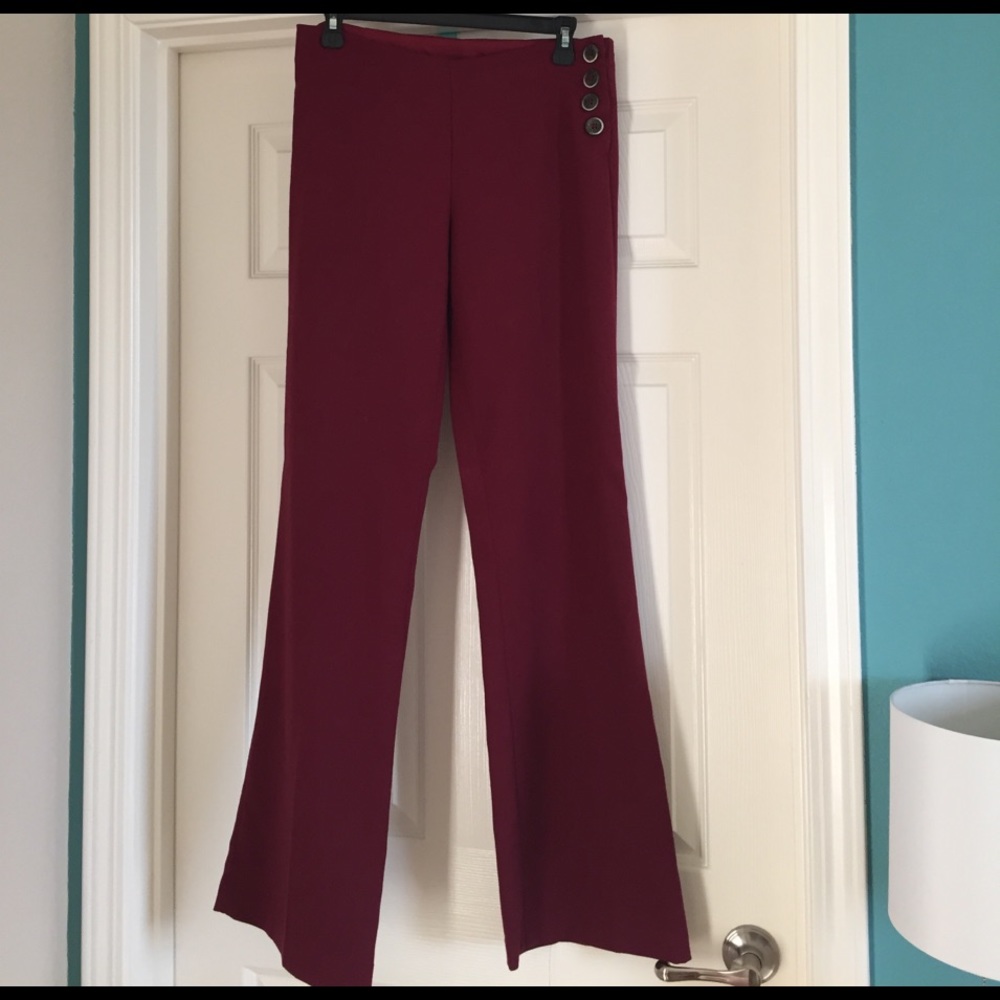 Anthropologie wide leg trouser