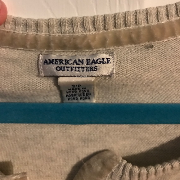 Cute light grey sweater - Picture 3 of 3