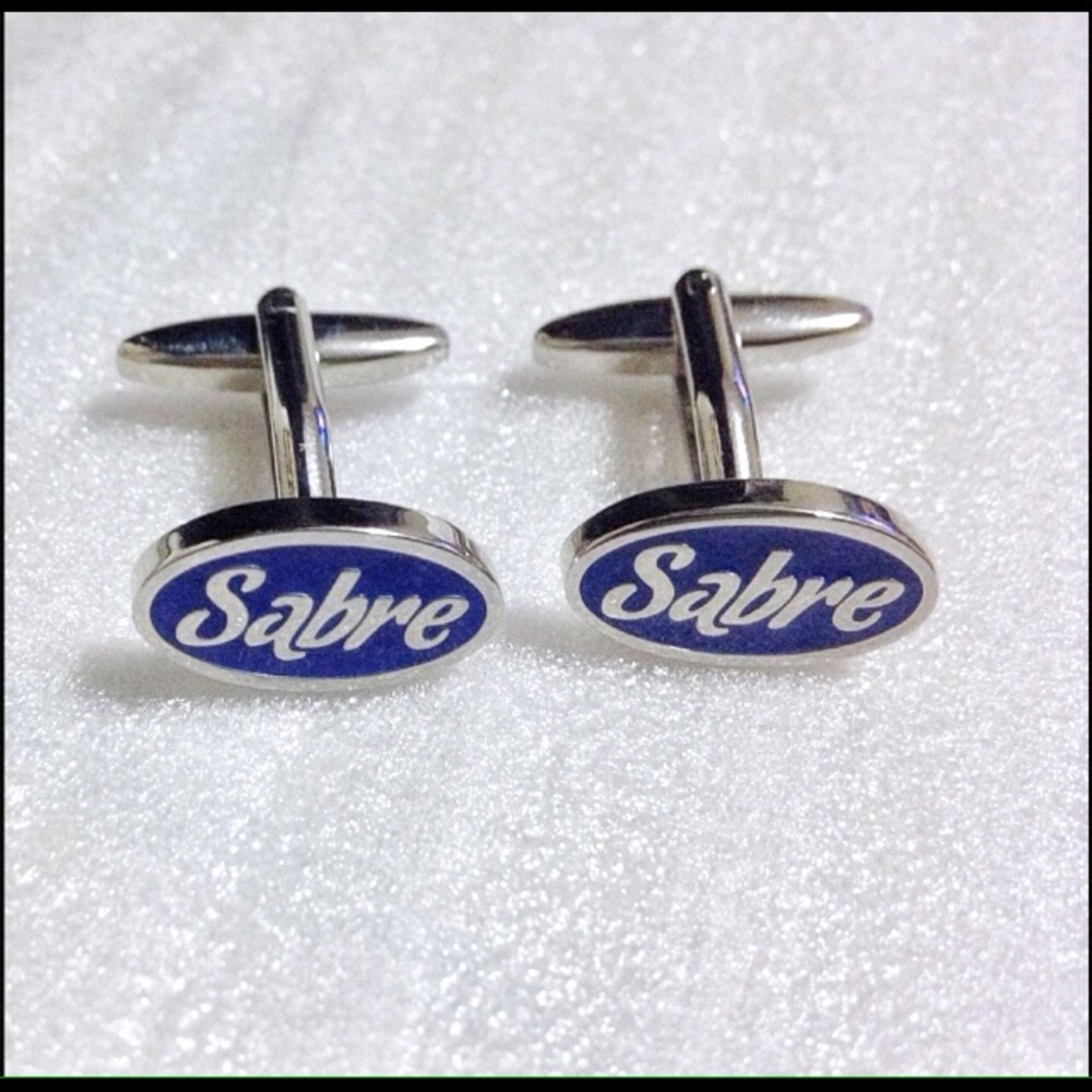 NWOT The Office Sabre Oval Cufflinks