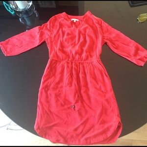 Coral 3/4 Sleeve dress