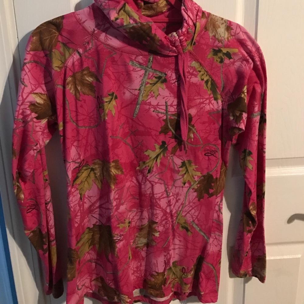 Pink camo long sleeve