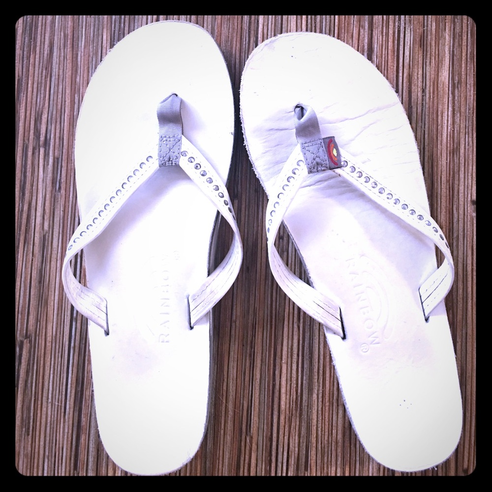 Rhinestone Rainbow Sandals