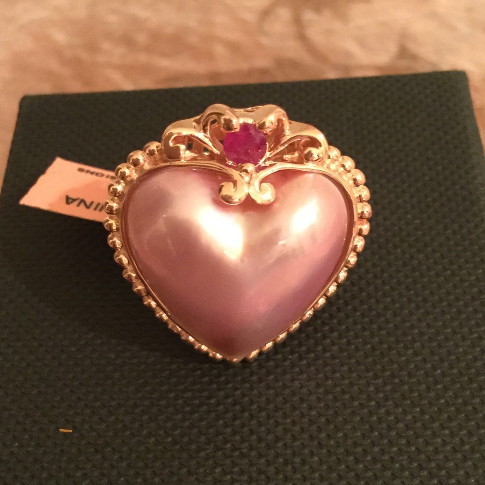 Genuine Mabe pearl ring. Final no offers ty