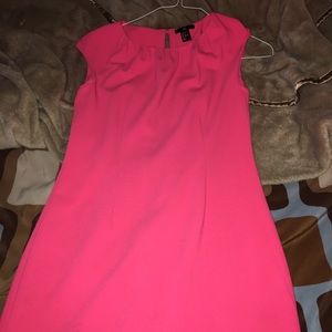 Beautiful fitted coral h&m dress