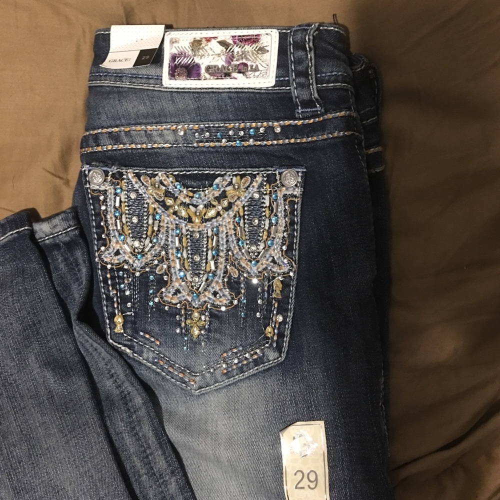 🔴SOLD🔴Grace in La jeans NWT⭐️⭐️⭐️