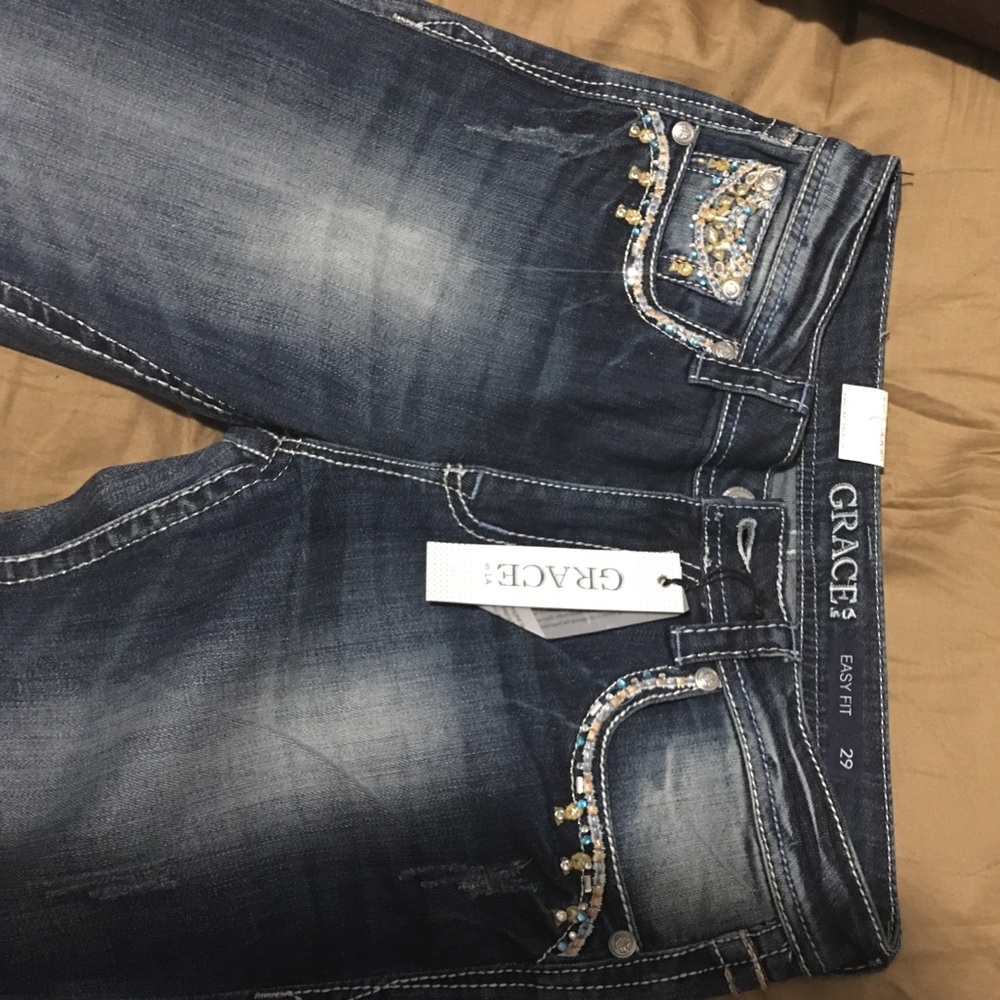 🔴SOLD🔴Grace in La jeans NWT⭐️⭐️⭐️ - Picture 3 of 3