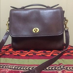 FLASH SALE Vintage Coach Legacy Turn Lock Satchel