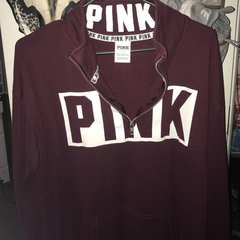 Pink burgundy jacket