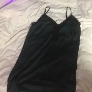 Dark Green Forever 21 Slip Dress