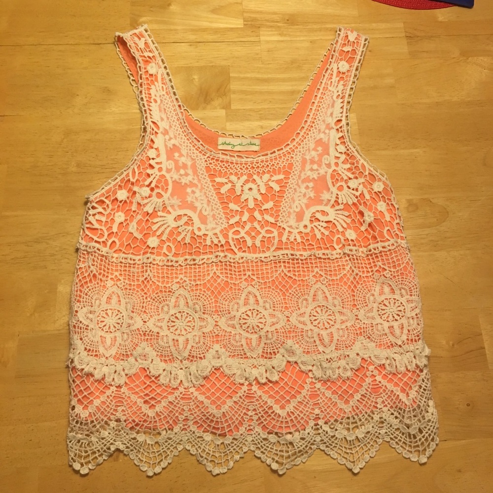 Staring at Stars Pink Summer Top