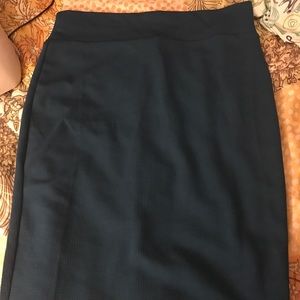 Texturized Pencil Skirt