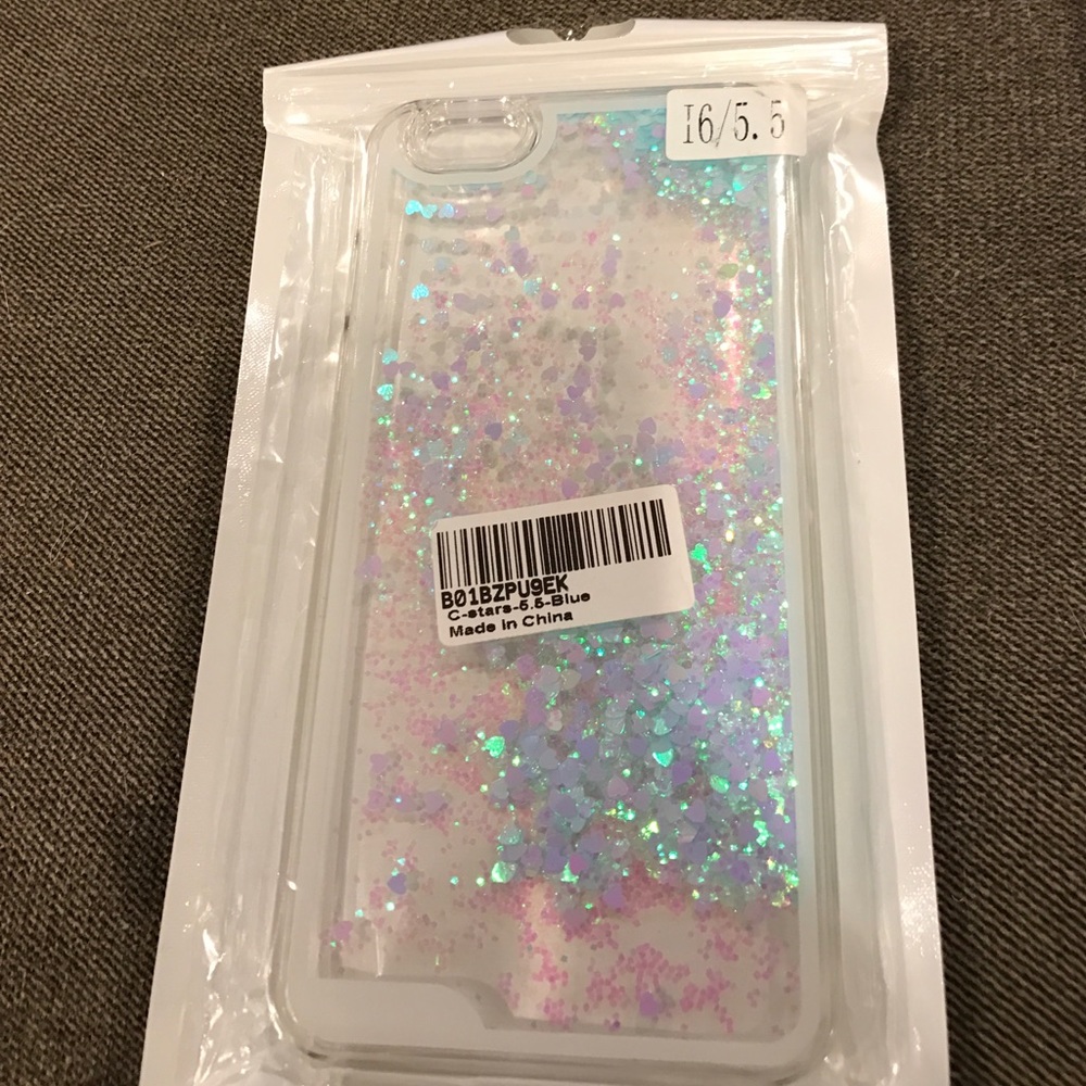 IPhone 6 PLUS case! Brand new! Sparkles move!!