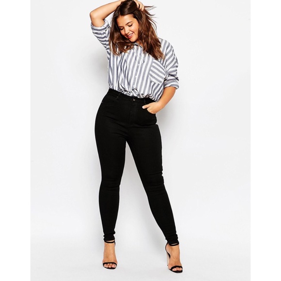 ASOS Curve Denim - ASOS Curve Sculpting Skinny Jeans