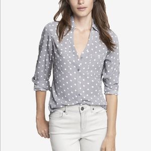 Express Portofino Polka dot Shirt