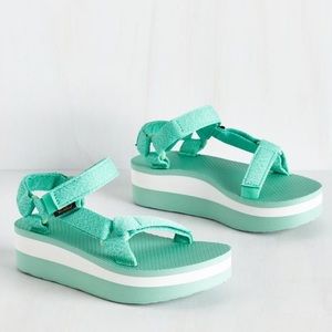 Platform Teva Sandals - brand new, never worn