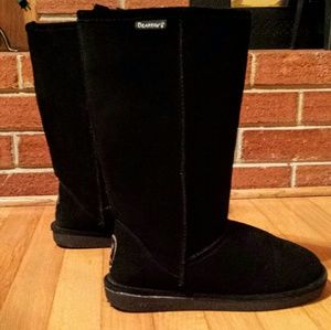 Black BearPaw High Top Boots