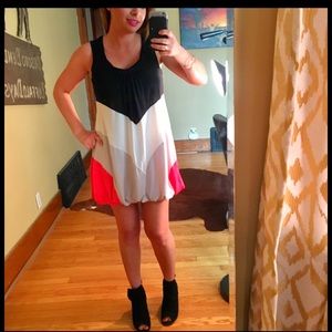 Colorblock Comfy Dress