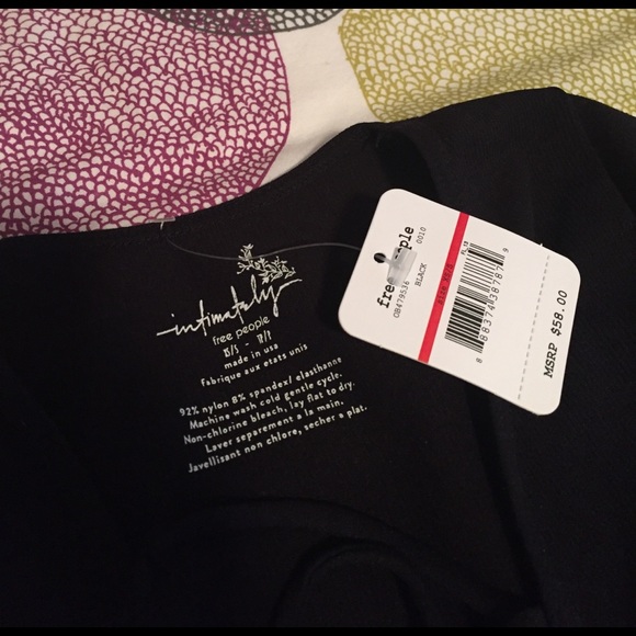 Free People Lace Up Thermal XS Black - Picture 3 of 4