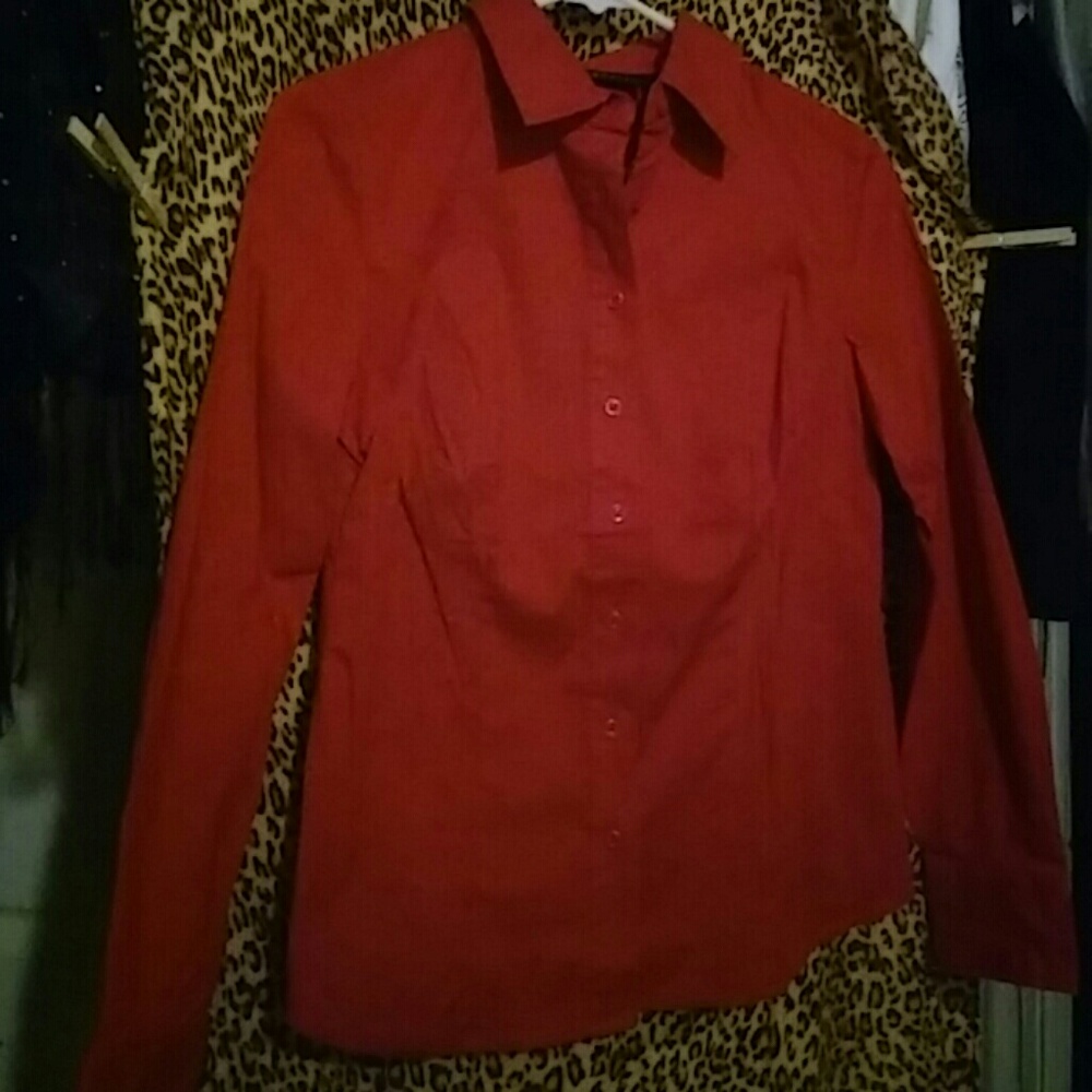 Red blouse