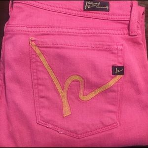 Citizens of Humanity fuchsia denim jeans - size 30