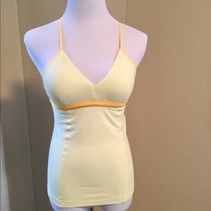 Lululemon Yellow Tank