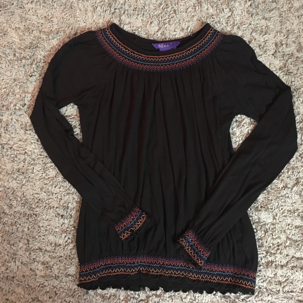 Long sleeve black shirt