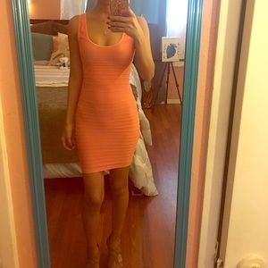 Bebe Dress kinda Like a Salmon color