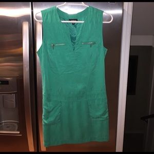 bebe size 4 green dress