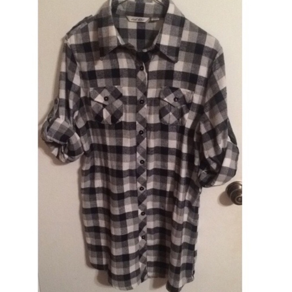 Plaid Flannel Tunic