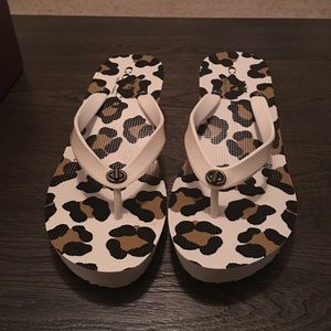Coach Flip Flop Wedge Sandals