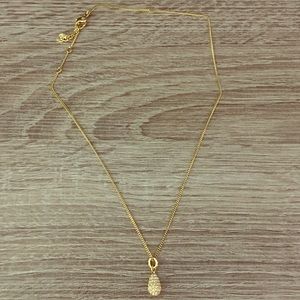Swarovski crystal Gold plated drop necklace