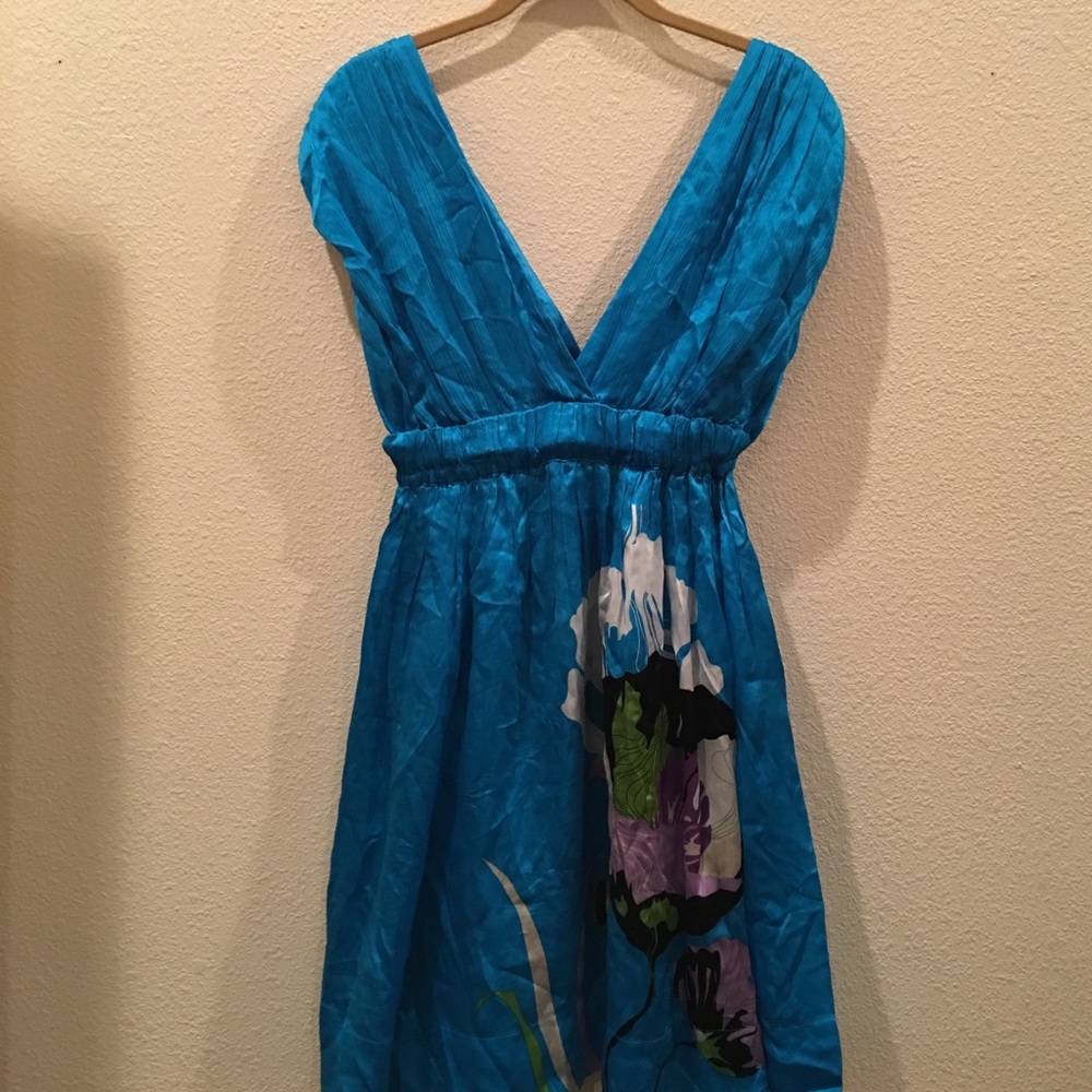Blue Bebe Mini Dress