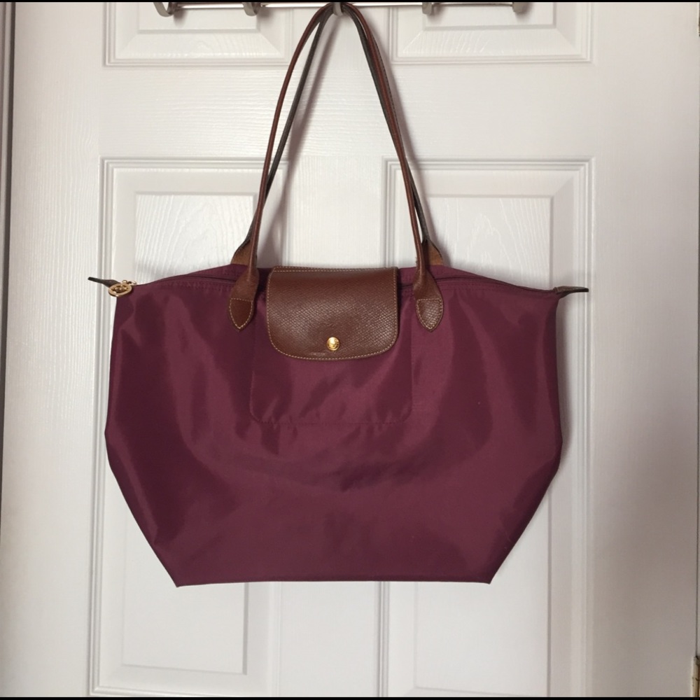 Large Long Champ Le Pilage Tote