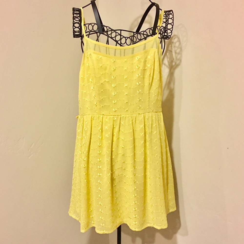 Yellow dress