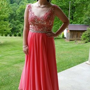 Last year's prom dress
