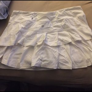 White Lululemon Skirt