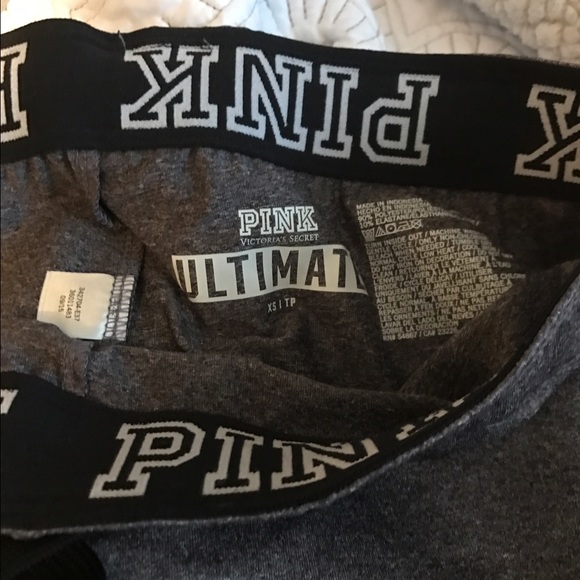 PINK Victoria Secret grey joggers - Picture 2 of 3