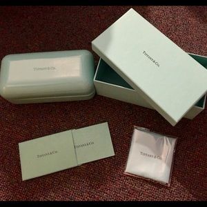 Tiffany & Co. Large Sunglasses Case, Box + NWOT