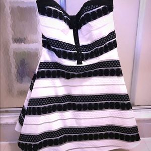 NWT Bebe Strapless Dress