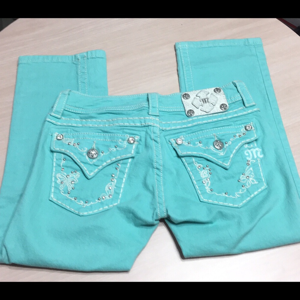 Miss Me Capri Teal 27