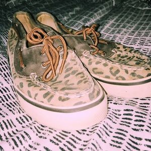 *FINAL DAY* Cheetah Print Sperrys